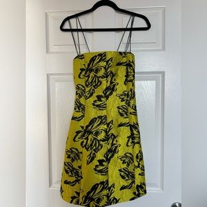 Alice + Olivia - Tayla Floral Jacquard Dress